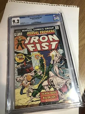 Buy Marvel Premiere #22 CGC 9.2 2nd App Misty Knight Iron Fist Cover App Comic • 99.99£