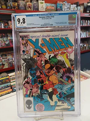 Buy UNCANNY X-MEN #193 (Marvel Comics, 1985) CGC Graded 9.8 ~ White Pages • 99.94£