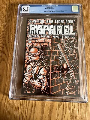 Buy Raphael #1 (1st Printing) Teenage Mutant Ninja Turtles TMNT Mirage 1985 CGC 6.5 • 161.61£