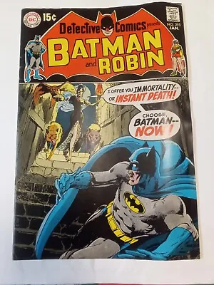 Buy DETECTIVE COMICS - Batman And Robin, DC Comics No. 395  1969 • 275.95£