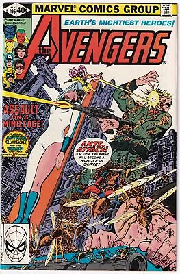 Buy Avengers Earth's Mightiest Heroes Series 1 Issue #195 Comic 1980 Taskmaster! • 14.24£