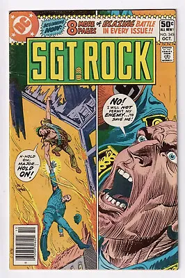 Buy Sgt. Rock #345 (1980, DC) Joe Kubert Cover • 12.01£