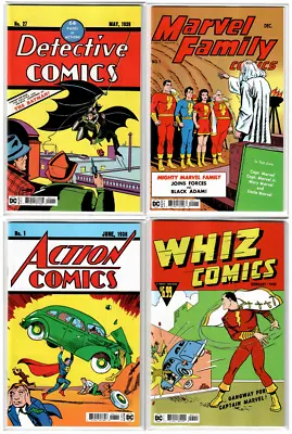Buy Detective Comics #27 Action Comics #1 Whiz Comics #2 & MORE Facsimile SET 2022 • 23.83£