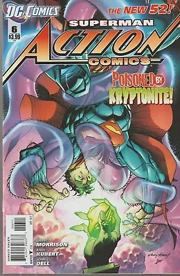 Buy Dc Comics Action Comics #6 (2012) New 52 1st Print Vf+ • 2.25£