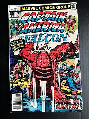 Buy CAPTAIN AMERICA #208 April 1977 Avengers Falcon 1st Appearance Arnim Zola • 15.01£