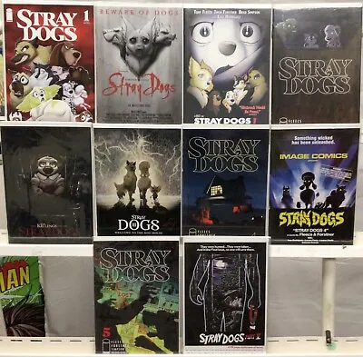 Buy Image Comics Stray Dogs Run Lot 1-5 Missing #2 Plus Variants #3,4,5 1st Prints • 63.22£