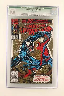 Buy Amazing Spider-Man #375 - Marvel 1993 CGC 9.8 Manufacturing Error! • 2,368.97£