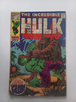 Buy The Incredible Hulk Issue 121 Marvel Comics Key Issue Nov 1969 GD • 20£