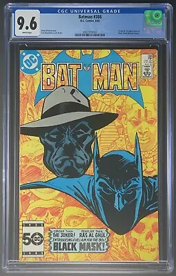 Buy Batman #386  CGC 9.6 Origin & 1st Appearance Of Black Mask • 142.21£