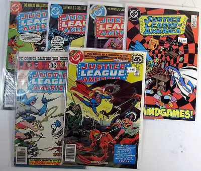 Buy Justice League Of America Lot Of 5 #147,168,257,132,162 DC (1979) Comics • 23.37£