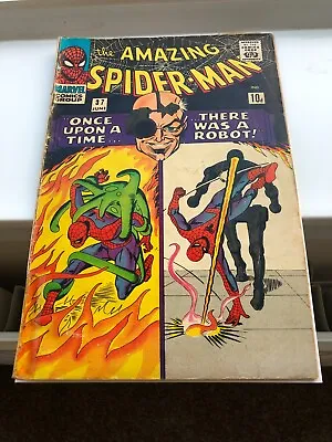 Buy Amazing Spiderman 37 (1966) 1st App Of Norman Osborn. Steve Ditko Art • 49.99£