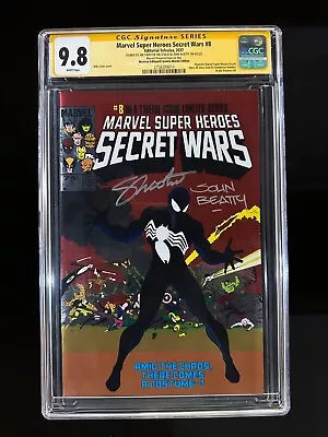 Buy Marvel Super Heroes Secret Wars #8 CGC 9.8 SS (2022) - Mexican Foil - SS 2x • 158.05£