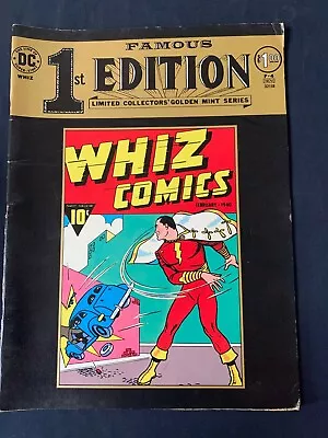 Buy Famous 1st Edition Golden Mint Series Whiz Comics #1 #F-4 1974 Captain Marvel  • 11.91£