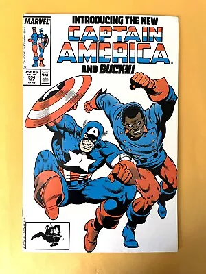Buy Captain America #334 John Walker Lemar Hoskins Bucky  1987 Vf 🔥 • 7.19£