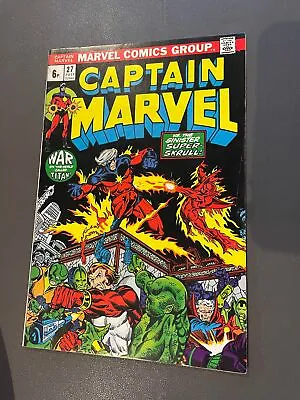 Buy Captain Marvel #27 - Back Issue - Marvel Comics - 1973 • 40£
