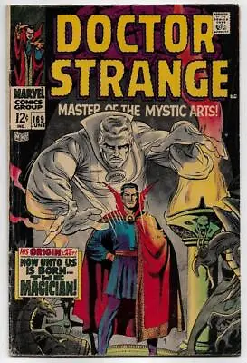 Buy DOCTOR STRANGE 169 1st Solo Series Origin Retold 1968 Silver Age KEY ISSUE • 175£