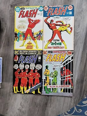 Buy The Flash # 217,218,219,220 Lot DC Comics Vintage Bronze Age • 20.01£