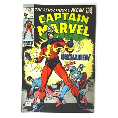 Buy Captain Marvel (1968 Series) #17 In Fine Minus Condition. Marvel Comics [q. • 31.19£