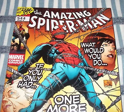 Buy The Amazing Spider-Man #544 One More Day! Part 1 From Oct. 2007 In F/VF Con. DM • 11.06£