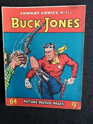 Buy Cowboy Comics 123 Buck Jones Fleetway Pub.black & White Western Golden Age  • 6£