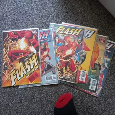 Buy The Flash: Rebirth (DC Comics) - Full Set, Issues 1 - 6, Nm, All First Prints • 14£