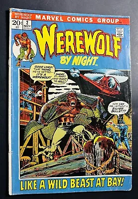 Buy Werewolf By Night  # 2   FINE-   November 1972    Mike Ploog Cover & Art • 20.78£