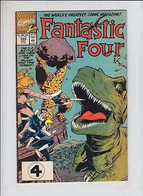 Buy Fantastic Four #346 VG Marvel - TVA (Time Variance Authority) Cameo Loki TV • 3.93£