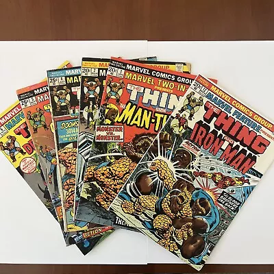 Buy Marvel Feature #12. Marvel Two In One. #1, 2, 4, 5, 6. Lot Of 6. Keys 🔑🔥 1973 • 47.79£