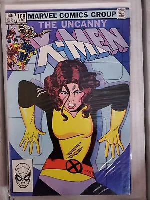 Buy Uncanny X-Men #168 VF- 1st App Madelyne Pryor Newsstand • 16.09£