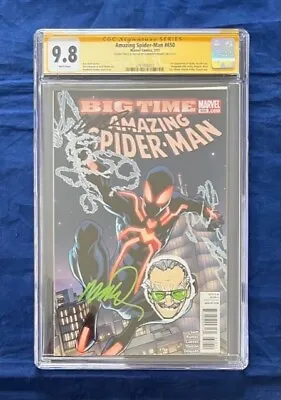 Buy Amazing Spider-Man #650 Signed And Sketched By Humberto Ramos Of Stan Lee Cgc9.8 • 444.93£