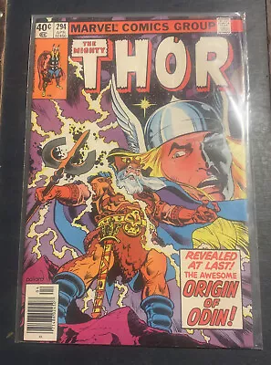 Buy Thor # 294  (1980) Unread Newsstand Origin Marvel Comics Sharp Copy  Cgc It • 25.74£