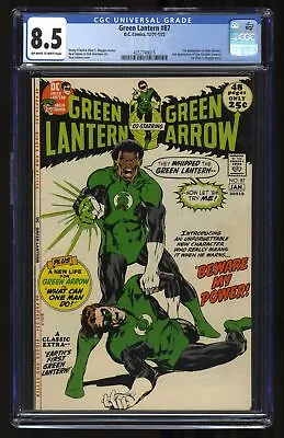 Buy Green Lantern #87 CGC VF+ 8.5 Off White To White 1st Appearance John Stewart! • 568.22£