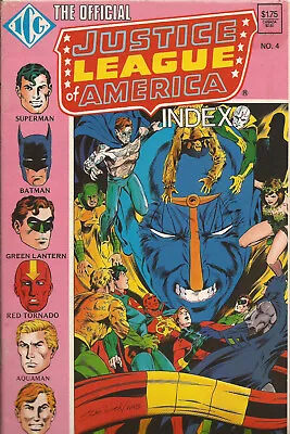 Buy Official Justice League Of America Index #4  1986 VF Independent Comics Group • 4£