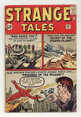 Buy Strange Tales #102 GD+ 2.5 1962 • 110.69£