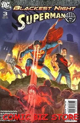 Buy Blackest Night: Superman #3 (2009) 1st Printing Bagged & Boarded Dc • 3.98£
