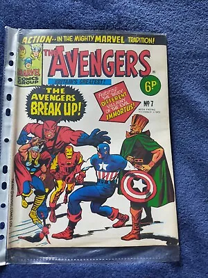 Buy The Avengers Issue No7 Nov 1973 • 14.99£