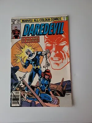 Buy Daredevil #160 Cover Art By Frank Miller Feat. Bullseye  Marvel Comics Sept 1979 • 10£