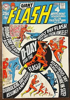 Buy Flash #187 1969-dc Comics-giant Size Issue White Pages 8.5 Vf+ • 59.30£