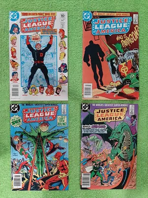 Buy Lot 4 JUSTICE LEAGUE AMERICA 209, 224, 226, 227 All Canadian NM Variants RD4398 • 4.79£
