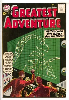 Buy My Greatest Adventure #50 1960-Godzilla Type Sea Monster Story-Beautiful Blac... • 52.74£