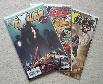 Buy Exiles #72, #73 & #74 World Tour New Universe Complete FN/VFN (2006) Marvel • 6£