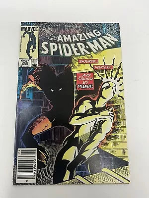 Buy The Amazing Spider-Man #256, Sept 1984, VF/NM,  1st  Puma Appearance • 7.20£