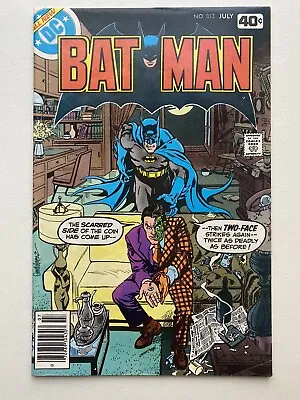 Buy Batman #313 Newsstand Dc Comics (1979) Two Face App. First Tim Fox! Free S/h • 160.11£