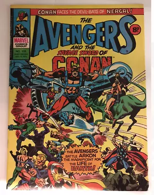 Buy The Avengers #116 (1973) Fn Marvel Uk • 6.95£