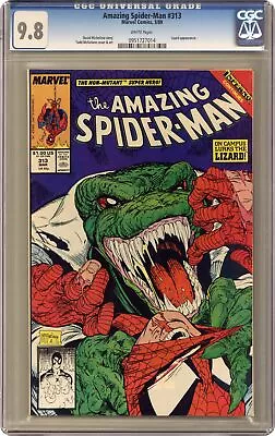 Buy Amazing Spider-Man #313D CGC 9.8 1989 0951727014 • 115.18£
