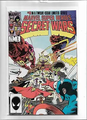 Buy Marvel Super Heroes Secret Wars #9 1985 Near Mint- 9.2 845 Galactus • 6.87£
