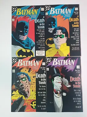 Buy Batman 426 427 428 429 (1988 DC Comics) 426-429 Full Death In The Family Set • 71.13£