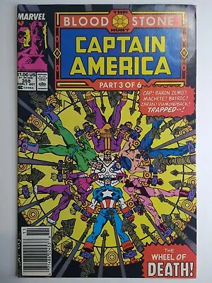 Buy Marvel Comics Captain America #359 1st Appearance Crossbones VF/NM 9.0 • 11.19£