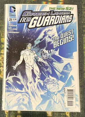 Buy Green Lantern New Guardians #21 2013 DC Comics New 52 Sent In A Cardboard Mailer • 3.99£