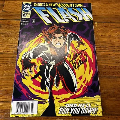 Buy Flash #92 July 1994 DC  1st Appearance Of Impulse!! Newstand Signed By Mark Waid • 39.52£